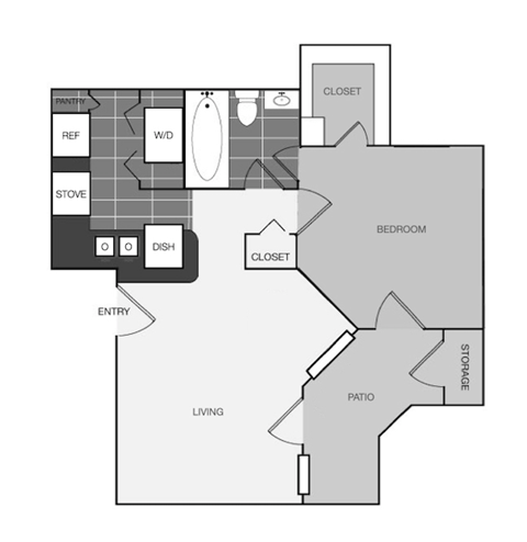 The Blake A1 Floor Plan